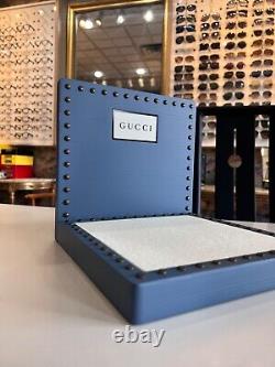 Brand New Luxury Gucci Vintage Sunglassess & Eyeglasses Display Made In Italy