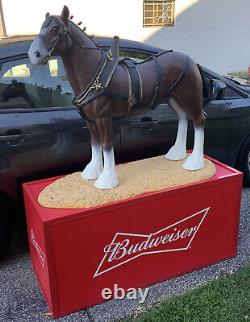 Budweiser clydesdale Kentucky Derby store display Bar Display