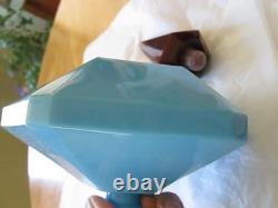 Cacharel Lou Lou FACTICE Big Dummy Bottle Store Display Blue Milk Glass