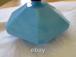 Cacharel Lou Lou FACTICE Big Dummy Bottle Store Display Blue Milk Glass