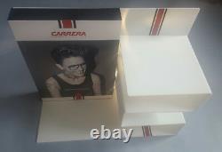 Carrera 4pc Lighted Display Unit In White Plexiglass 4pc Interchangeable Images