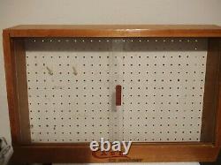 Case XX Knife Rare Store Counter Display Vintage Sliding Glass Front! 24x15x8