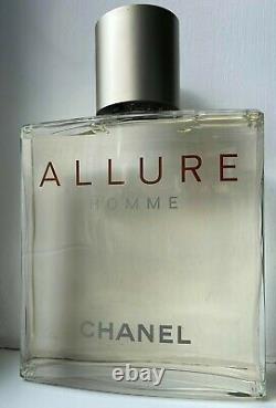 Chanel Display Store Factice Glass Bottle Allure Homme 33 CM Vip Gift