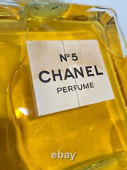 Chanel No. 5 Parfum (DUMMY) Massive Glass Bottle, 8½ Store Display Perfume