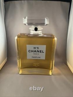 Chanel No 5 Paris Parfum Huge Store Display Glass Bottle Factice/Dummy