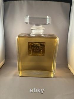 Chanel No 5 Paris Parfum Huge Store Display Glass Bottle Factice/Dummy