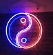 Chinese Yin Yang Neon Light Sign Display Glass Cave Store Decor Wall 19