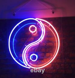 Chinese Yin Yang Neon Light Sign Display Glass Cave Store Decor Wall 19