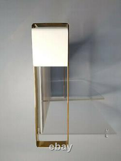 Chopard Four Piece Institutional Display Unit In Ivory Plexiglass & Gold Metal