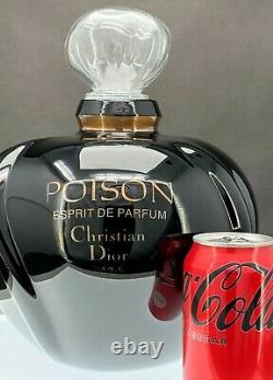 Christian Dior Poison 11 x 10 HUGE All Glass Store Display Factice Vintage