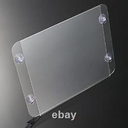 CiaoHER Acrylic Window Sign Holder 11 x 8.5 Clear Acrylic Frames Glass Window