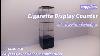 Cigarette Display Glass Displays Counter Custom Design Suppliers