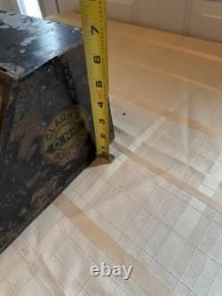 Clark's ONT Boilfast Thread Spools Store Countertop Display Case With Glass Door