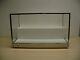 Coach Glass Tabletop Slide Out White Display Case Two Tier Display Cabinet