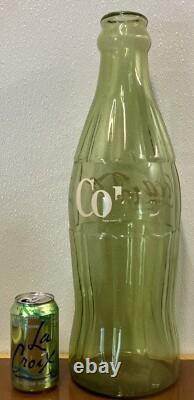 Coca Cola 20 Glass Coke Bottle Store Display Oversize Jumbo