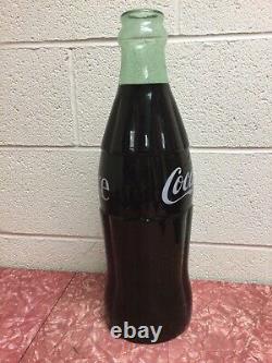 Coca Cola Large 20 Coke Store Display Glass Soda Bottle No Cracks No Cap