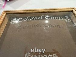 Colonel Coon Etched Display Case with Mascot and Working Key