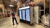 Commercial 3 Swing Glass Door Merchandiser Refrigerator Hree Door Upright Display Cooler
