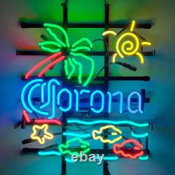 Corona Extra Neon Beer Sign Home Bar Man Cave Store Display Bar Decor 24x20
