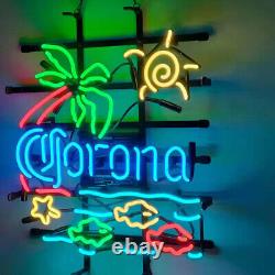 Corona Extra Neon Beer Sign Home Bar Man Cave Store Display Bar Decor 24x20
