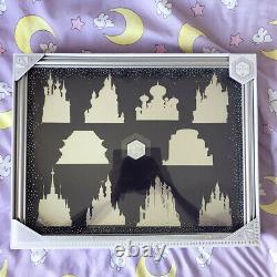 Disney Store CASTLE COLLECTION Pin Collector Display Glass Case Frame Inc. Pin
