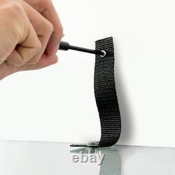 Display cabinet with LED light strips, door lock, and casters