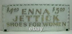 ENNA JETTICK SHOES FOR WOMEN Old Reverse on Glass Chip Scalloped Edge Sign ROG