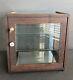 Early 20th Century Country Store Small Oak And Glass Counter Display Case