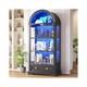 Elegant Display Unit, Durable Construction, Showcases Your Collections