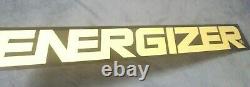 Energizer Batteries Plexi-glass (48.5 X 6.5) Shelf Display Sign