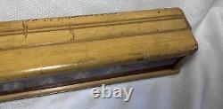 Eversharp Pens Vtg Reverse Painted Lighted Store Display Advert Sign Wood Glass