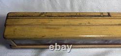 Eversharp Pens Vtg Reverse Painted Lighted Store Display Advert Sign Wood Glass