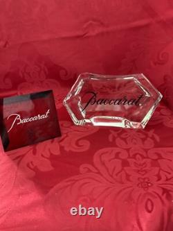 FLAWLESS Glass BACCARAT France Crystal 6 STORE DISPLAY SIGN Figurine Sculpture