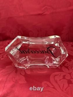FLAWLESS Glass BACCARAT France Crystal 6 STORE DISPLAY SIGN Figurine Sculpture