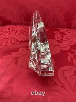 FLAWLESS Glass BACCARAT France Crystal 6 STORE DISPLAY SIGN Figurine Sculpture