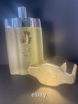 Factice Oscar de la Renta Esprit De Parfum Store Display HUGE 12 x 6 Glass