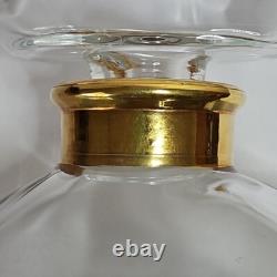 Factice Perfume Bottle +Lid Dummy Large Store Display Glass France 10.5 Vintage