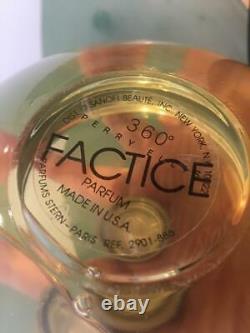 Factice Store Display Glass Large Size Round Perfume Bottle Perry Ellis 360 PROP