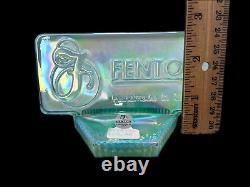 Fenton Art Glass Logo Store Display Sign 9799 XV Pear Opalescent