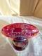 Fenton Glass Co Iridized Red/amberina Dealer Sign-1989-late 20th Century-vtg