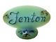 Fenton Glass Jadeite Logo Display Sign Blue Jay By M. Kibbe Limited Ed 48/51