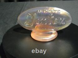 Fenton USA Art Glass Logo Store Display Sign 9499 XK Carnival Violet