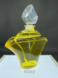 Five Star Fragrance Co. Listen 13.5 x 12.5 1990 Glass Store Display Factice