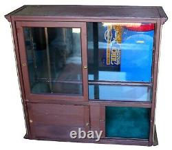 Flat-Top Nickel & Glass Jewelry Bakery Display Case For Stores