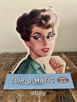Fossil Clip-O-Matic Eyeglasses Store Countertop Display