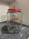 From The House Of Lance Glass Counter Display Jar 1950's Candy Display Jar