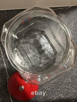 From The House of Lance Glass Counter Display Jar 1950's Candy Display Jar