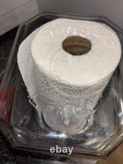 From The House of Lance Glass Counter Display Jar 1950's Candy Display Jar