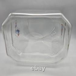 From The House of Lance Glass Counter Display Jar 1950's Candy Display Jar