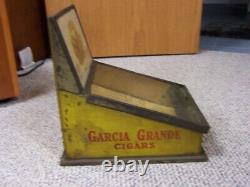 GARCIA GRANDE Cigar Store Display Case J KLORFEIN NYC 13 D x 10 W x 12 3/4 H